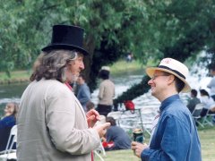 Bill and Simon in conversation