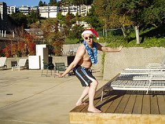 Brrrrr - shoot it quick Alice before I freeze my nuts off...