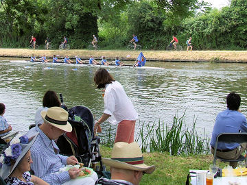 The flag means they've got their oar