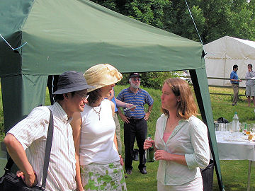 Gordon, Martine & Molly - the RMS research gang