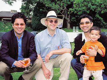 Hemant, Andrew, Peter and Aki