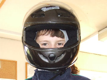 George's full-face visor