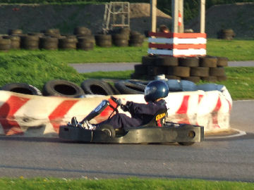 Richard takes another corner in his stride