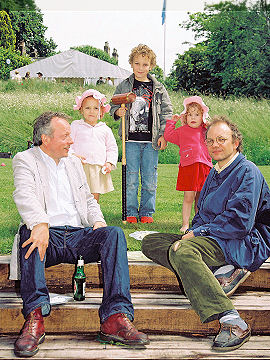 Dave Cook and the Reed contingent