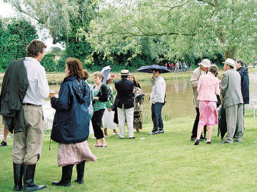 Only 45 minutes until the next race