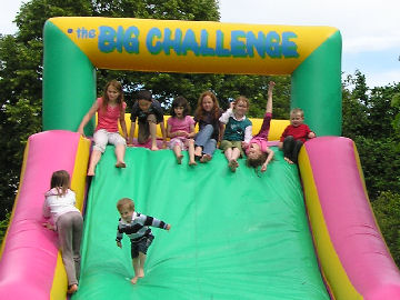 Contemplating the slide down