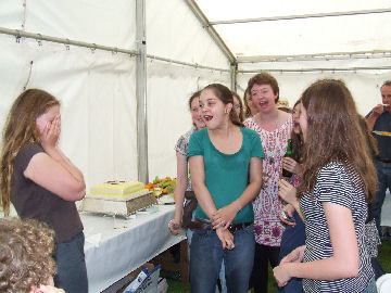 Singing Happy Birthday to Alice