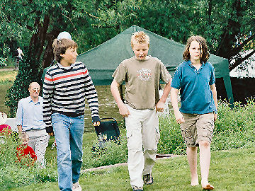 Charles, Rhys and Henry