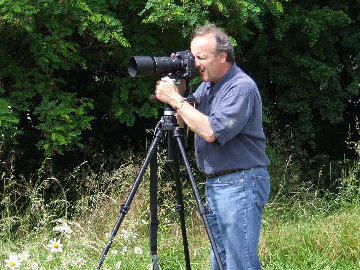 Tim Rawle working on his next book