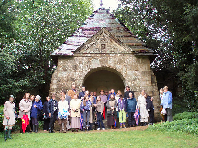 Group at The Egyptian Pyramid