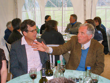 Peter expounds to Robert