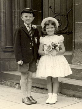 Ian and Helen at Margaret's wedding