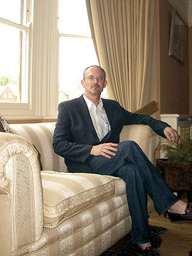 Ian at his home in Oxford