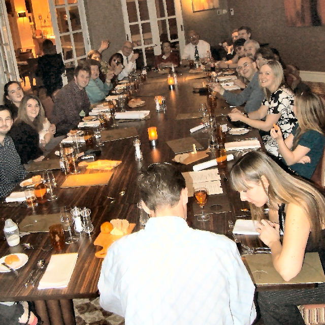 Legge Family At Dinner