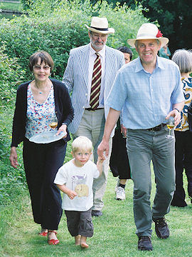 Scharlie Wraight, Steve Platt and Malachi