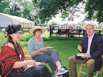 Helen, Joy and Mike Walter