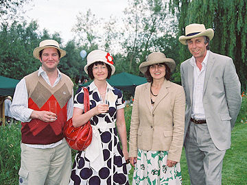 Paul Bowes, Helene Barrell, Helen and Len Taylor