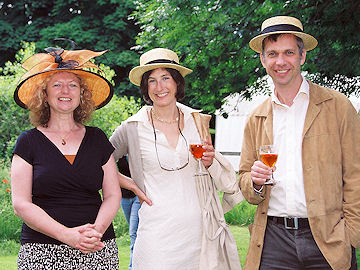 Helen with Jule and Claas Junghans