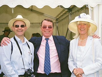 Andrew with David Dutton and his partner, Mave