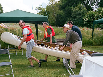 A different kind of rowing activity