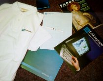 CARtograph Merchandise - polo shirts, mouse mats, pens and brochures