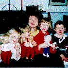 Dolls and their dolls.