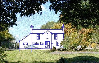 The house on the drawing board